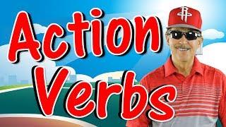 Action Verbs | Reading & Writing Song for Kids | Verb Song | Jack Hartmann