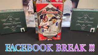 2024 Bowman Hobby Box Facebook Break. 9.2.24