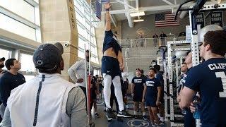 Scenes from Penn State football's winter workout