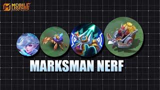 Advance Server Update: Marksman Nerfs Patch 1.9.62