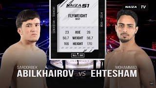 (UZB)SARDOBEK ABILKHAIROV vs. ANSARI EHTESHAM (IND)