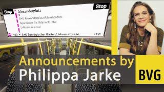 Philippa Jarke Announcements for "The Bus"