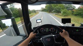 O ZI DIN VIATA UNUI SOFER DE CAMION IN GERMANIA*SCANIA S500