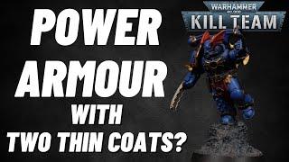 Kill Team: Nightmare! New Night Lords Nemesis Claw painted with Two Thin Coats #nightlords