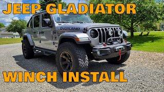 JEEP GLADIATOR WINCH INSTALL