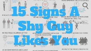 Signs A Shy Guy Likes You (15 Signs To Pick Up)