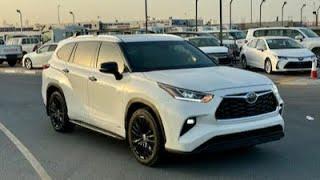 2020 TOYOTA HIGHLANDER PLATINUM HYBRID PANORAMA US SPEC 2.5L - 4k Review