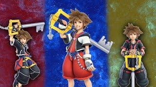 The Complete Kingdom Hearts Base Form Breakdown Collection