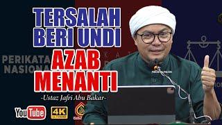 Setiap Undi Akan Disoal - Ustaz Jafri Abu Bakar