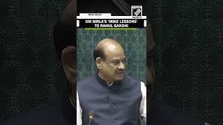 “Yha koi button nahi hota…” Lok Sabha Speaker Om Birla’s ‘heated exchange’ with Rahul Gandhi
