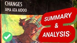 changes - ama ata aidoo (summary and analysis)