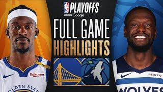 #7 WARRIORS at #6 TIMBERWOLVES | FULL GAME 5 HIGHLIGHTS | May 14, 2025