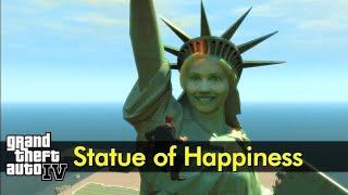 Statue of Happiness GTA IV Eater Egg  #gta #gta4 #eastereggs