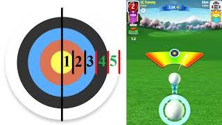 Golf Clash tips, Wind Guide - Learn the ringsystem! Including Elevation, Min-Mid-Max and Powerball