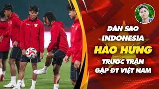 Cận cảnh Kaka, Ronaldo tập luyện tại sân Việt Trì, Indonesia khí thế hừng hực trước trận Việt Nam