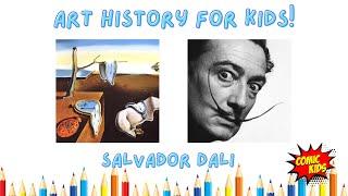 Salvador Dali For Kids! | Art History for Kids