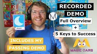 Magic Ears Recorded Demo + 5 Keys to Success + My Actual Passing Demo