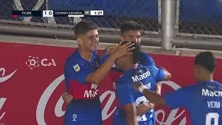 Gol de Tomás Badaloni. Tigre 1 - Centro Español 0. 32avos. Undécima edición.