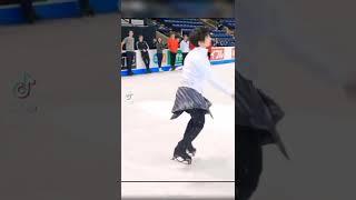 Yuzuru Hanyu | "even when he falls, he falls good.”  #yuzuruhanyu #羽生結弦 #hanyuyuzuru #gpfigure