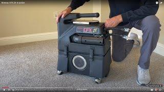 NEW! Rotovac CFX ZX In action. MASSIVE SUCTION POWER!