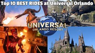 Top 10 BEST Rides at Universal Orlando (2025) | Ultimate Thrill Ride Guide!