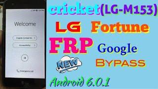 LG FORTUNE M153 (LG-153) FRP BYPASS 2021 TRICKS Android 6.0.1