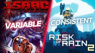 Consistent VS. Variable Roguelikes