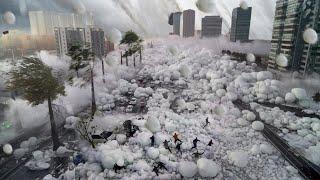 Australia is in chaos today! Tragedy in Gympie, storms and hail destroy properties