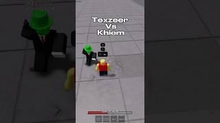 Texzeer Vs Khiems | Roblox Saitama BattleGrounds