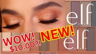 NEW Elf Perfect 10 Eyeshadow Palette FIRST IMPRESSION and TUTORIAL!