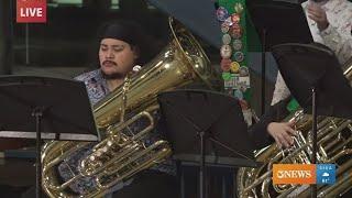 Listen to the sweet brassy sounds of Tuba Christmas