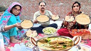 Village Life || Sham Ka Roti Salan Chicken Karahi Tandoori Roti Ky Sath || Irma's family vlog