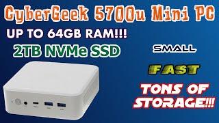 Incredibly Powerful Mini PC!!! The incredibly fast CyberGeek 5700u Mini PC #CyberGeek #Ryzen7 #5700u