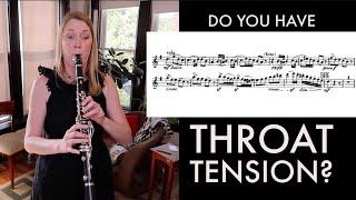 5 Signs You have Throat Tension, and 5 Ways to Fix it | Berlioz Clarinet Excerpt