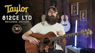 In Depth Look at the Taylor Builder's Edition 812ce LTD 50th Anniversary Guitar