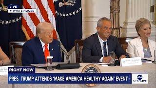 LIVE: Pres. Trump attends ‘Make America Healthy Again’ event at the White House