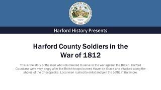 Harford County Soldier’s in the War of 1812