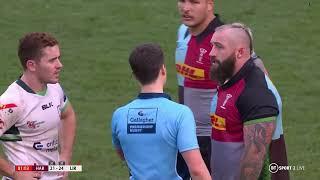 Quins v London Irish, The Incident 2022