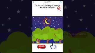 EASY GAME | LEVEL 179 The Boy Can't Find His Way Home, He Got Lost In The Forest