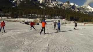 Canmore Nordic Centre and skiing down main street - Season Three