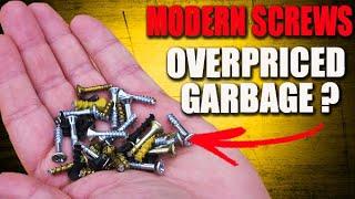 How simple wood screws are no longer the same (Spax, GRK, etc.)