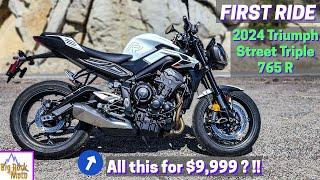 The 2024 Triumph Street Triple 765 R Should Cost More Than This...