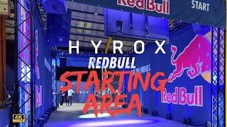 Get Fired Up: Experience the Hyrox Red Bull Start Area!