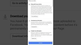 How to Delete facebook page 2024  #deletefacebookpage
