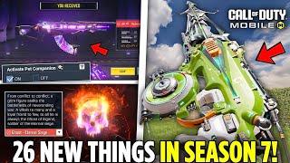 26 New Things In Cod Mobile Season 7 (2024)