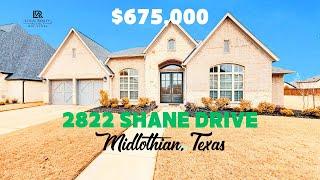 Inside 2822 Shane Dr, Midlothian TX: A Modern Executive's Dream Home Tour