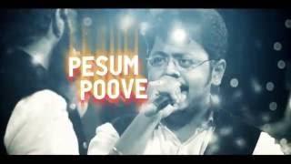 Pesum Poove - Official Lyric Video | Saisharan | Santosh Hariharan