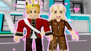 PRINCE FALLS IN LOVE WITH THE HOMELESS GIRL!! **BROOKHAVEN ROLEPLAY** | JKREW GAMING