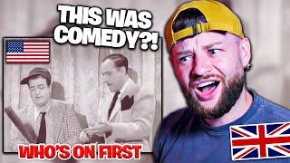 British Guy First Time Reaction to "Who's On First - Abbott & Costello"