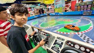 Driving Super Car In Mall 